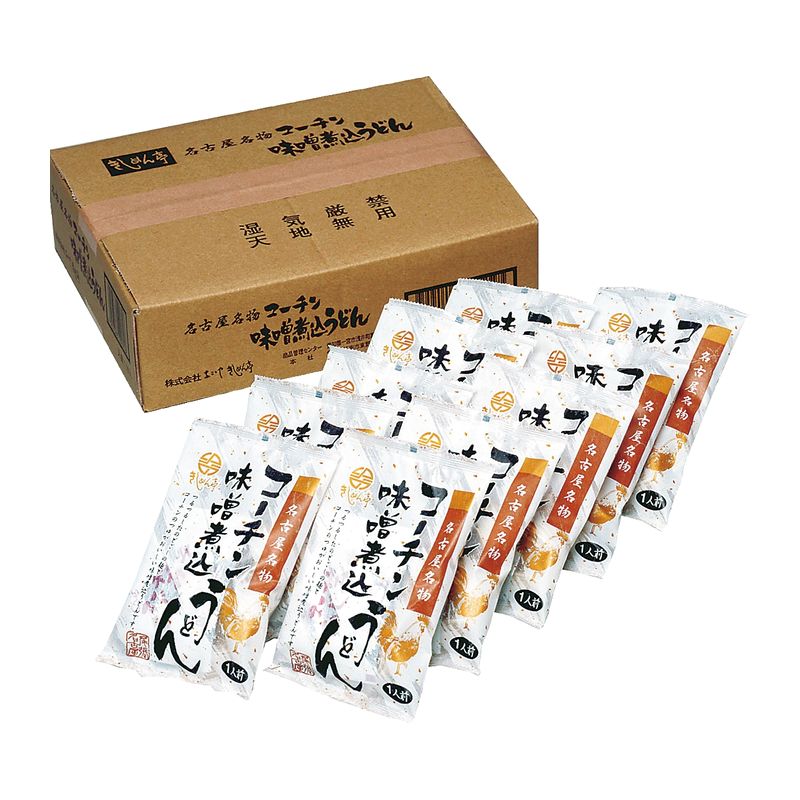 なごやきしめん亭 コーチンみそ煮込うどん　10食入り