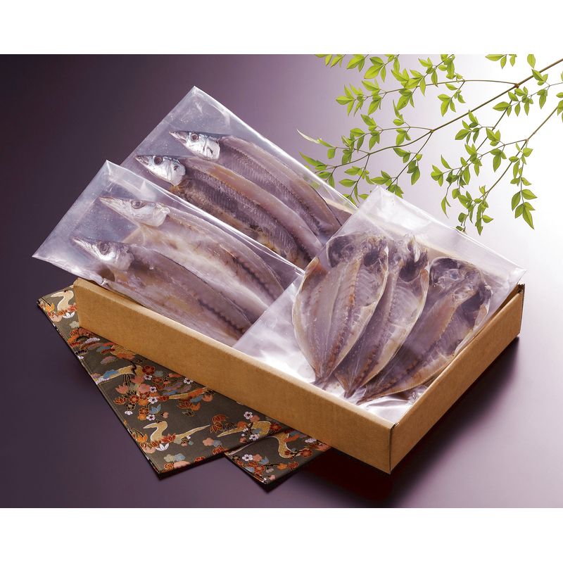 沼津「奥和」 無添加干物　3種（真あじ、かます、さんま）