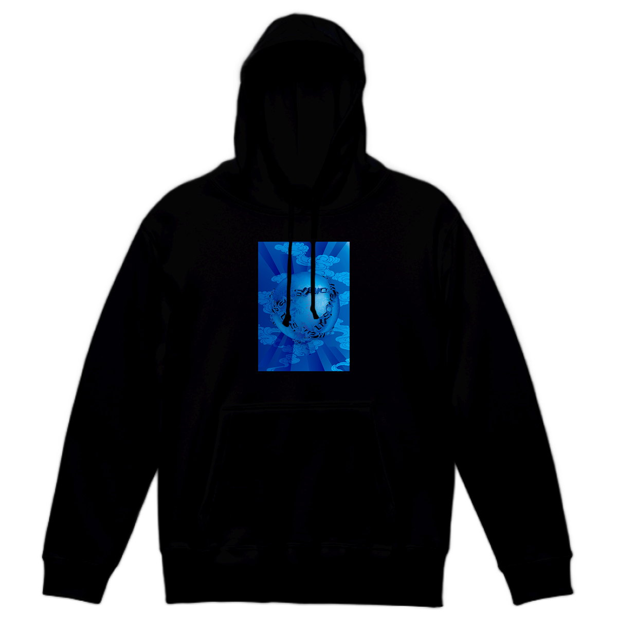 Sphere Graphic Hoodie BLACK