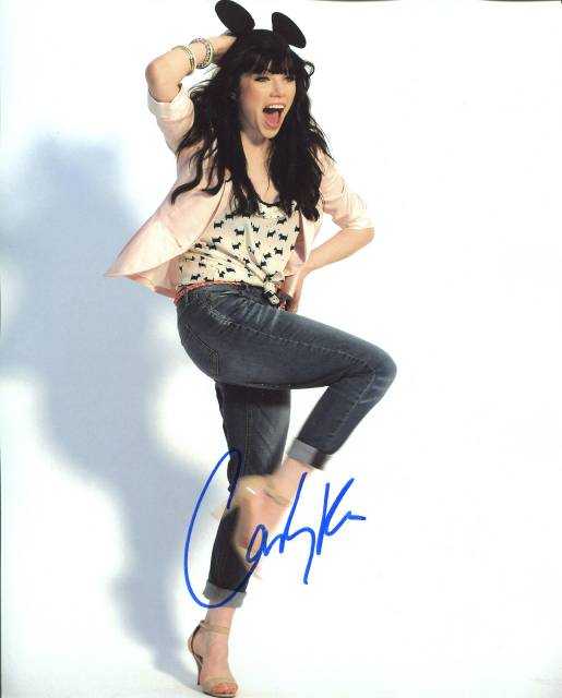 カーリー・レイ・ジェプセン 直筆サイン入りカード カーリー・レイ・ジェプセン 直筆サイン入りカード Emotion Side B