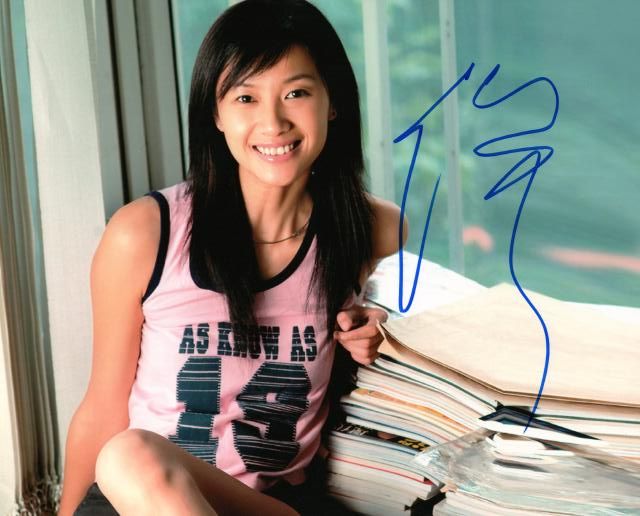 シュー・ジンレイ(徐静蕾)直筆サイン入り写真□中国女優四小名旦/新宿  