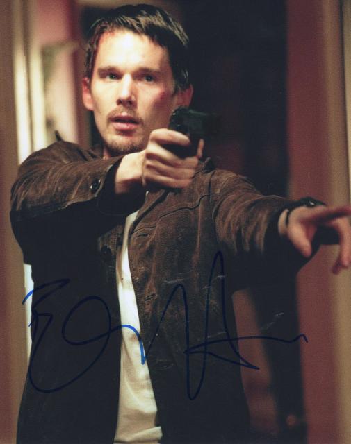 イーサンホーク　サイン　オートグラフ　8×10インチ　JSA証明書付 イーサンホーク サイン オートグラフ 8×10インチ JSA証明書付