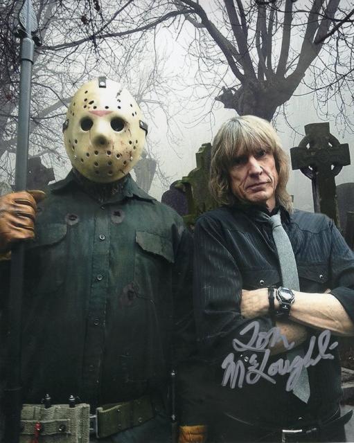 トム マクローリン監督直筆サイン入り写真 13日の金曜日 Part6 ジェイソンは生きていた Uaccrd永久保証