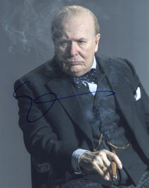 ゲイリー・オールドマン直筆サイン入り写真□ウィンストン