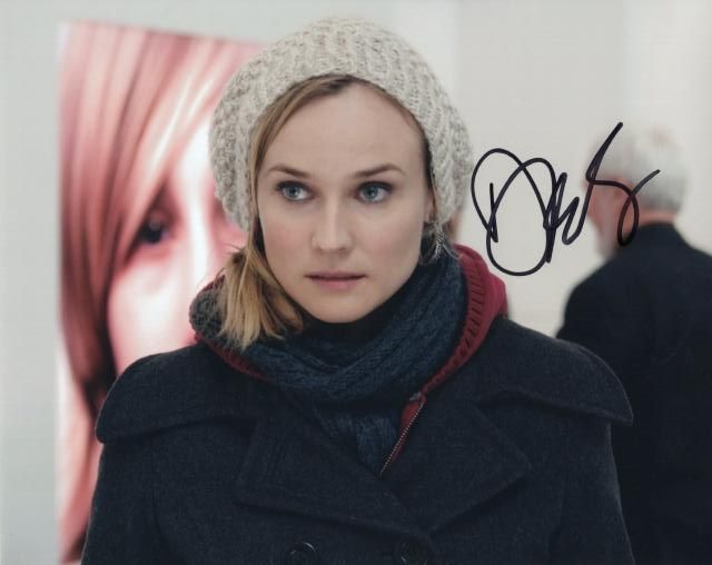 ダイアン・クルーガー直筆サイン入り写真□アンノウン○UACCRD永久保証