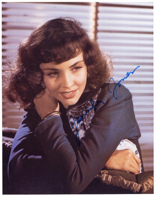 ジェニファー・ジョーンズ直筆サイン入り写真 聖処女/終着駅/慕情 UACCRD永久保証