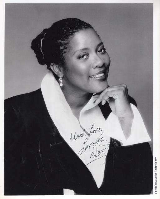 ロレッタ・デヴァイン直筆サイン入り写真 ドリームガールズ/グレイズ・アナトミー 恋の解剖学 UACCRD永久保証