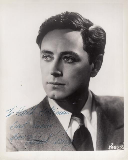 リチャード・ワーリング直筆サイン入り写真 ミスター・スケフィントン/パーフェクト・ジェントルマン UACCRD永久保証