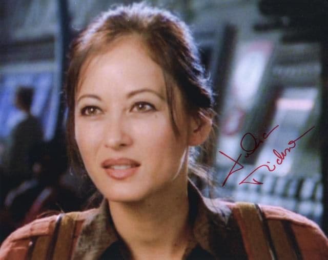 ランボー 怒りの脱出 ジュリアニクソン 直筆サインカード