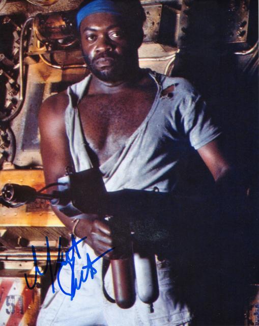 ヤフェット・コットー直筆サイン入り写真 エイリアン UACCRD永久保証+本人写真付