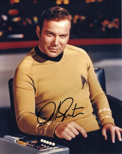スタートレックサインボード　カーク(証明書あり) スタートレックサインボード カーク(証明書あり) Star trek