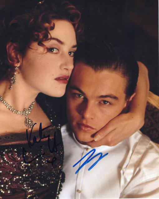 『タイタニック』キャスト２名直筆サイン入り写真 タイタニック』キャストby2名直筆サイン入り写真□Titanic○UACCRD永久