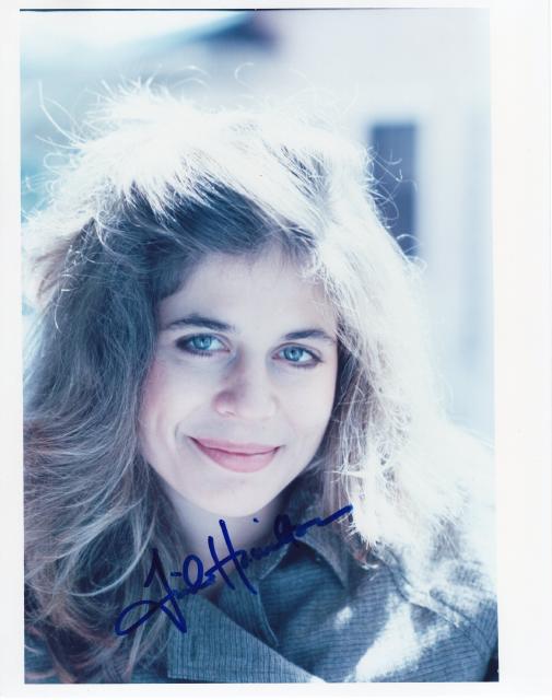 リンダ ハミルトン 直筆 サイン リンダ・ハミルトン自筆サイン色紙 Linda Hamilton(マジックペン書