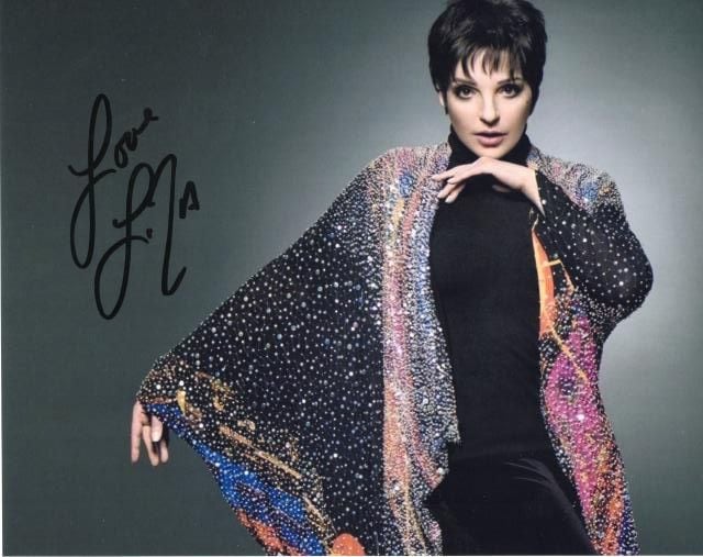 Liza Minnelli （ライザ・ミネリ）直筆サイン LIZA MINNELLI - AUTOGRAPH SENTIMENT SIGNED | eBay