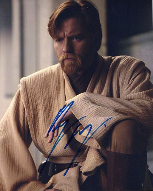 ユアン・マクレガー直筆サイン入り2Lサイズ写真…Ewan McGrego… ユアン・マクレガー の展示中 || Museum of RINGO_CINEMATIC