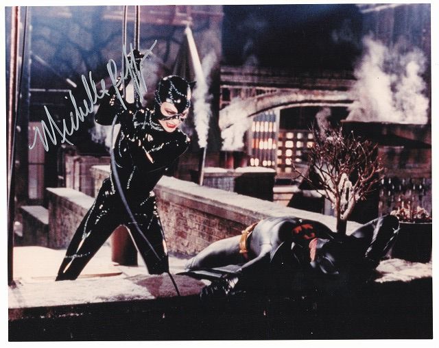 ミシェル・ファイファー直筆サイン入り写真□バットマン リターンズ