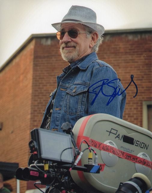 スティーヴン・スピルバーグ監督直筆サイン入り写真□E．T