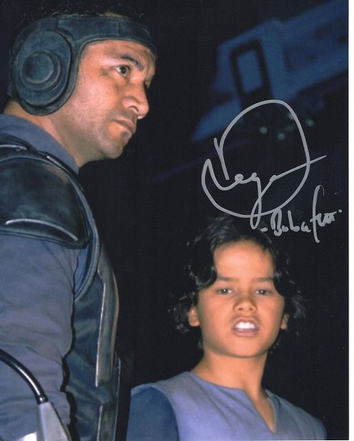 ダニエル・ローガン直筆サイン入り写真□スター・ウォーズ・クローンの