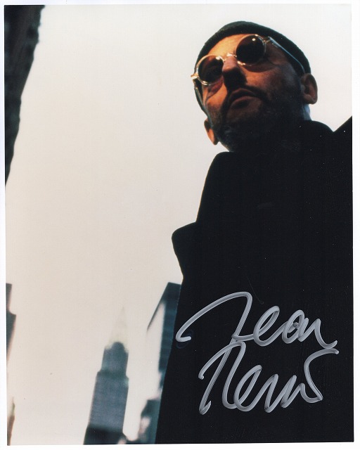 レオン ( LEON ) ジャン・レノ 直筆サイン入り写真 保証書付き　W6 ジャン・レノ直筆サイン入り写真□レオン○UACCRD永久保証
