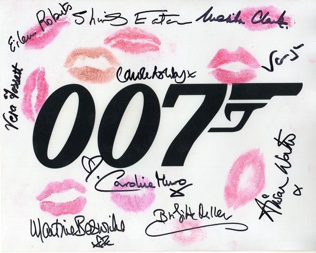 007�ܥ�ɥ����� by 10̾ľɮ����������̿���007 Bond Girls ��UACCRD�ʵ��ݾ�+�ܿͥ�åץޡ�����