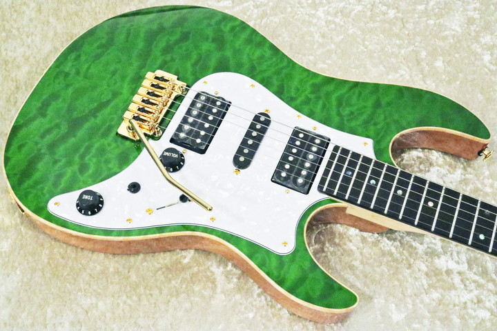 ギター Fujigen EXPERT OS Fujigen Expert OS Ash Voodoo Aurora 2011 中古｜ギター買取の