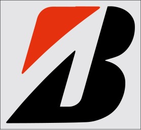 ブリヂストンステッカー ｂマーク 切文字 ブラック レッド 文字だけ残る抜文字タイプ ｗ90サイズ ｗ1サイズ