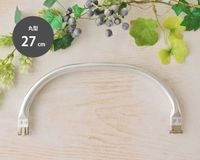 寸法図【NO.3223】ワイヤー口金ボストンバッグ [M便 0/1]の通販