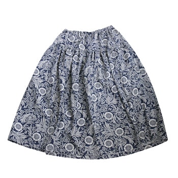 寸法図【NO.305】ヨーク切り替えのギャザースカート [M便 0/1]の通販  