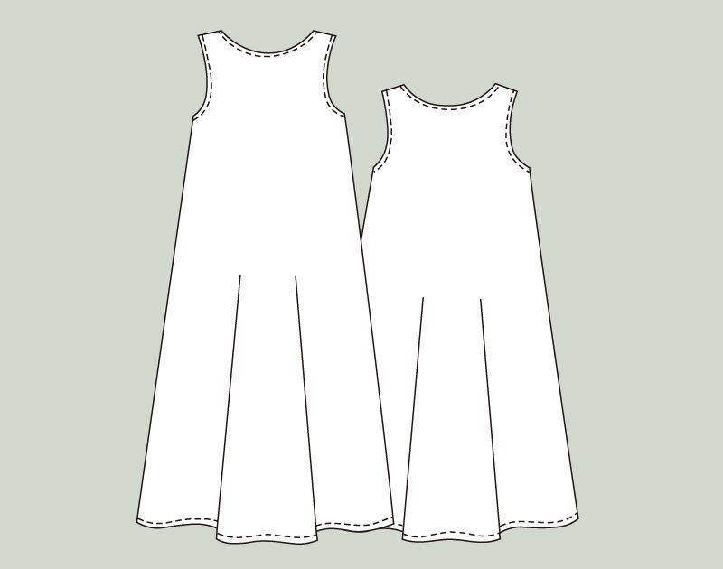 MARNI マルニ ノースリーブ アシンメトリー Aライン ワンピース