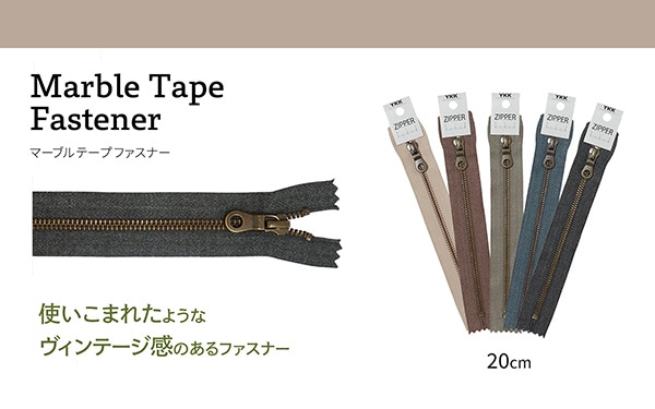 YKK �ޡ��֥�ơ��ץե����ʡ�20cm����[M�� 1/10]��[K]