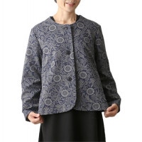 Y’s ボレロ風ジャケット スカラップデザインボレロ風ジャケット/日本製(その他のジャケット