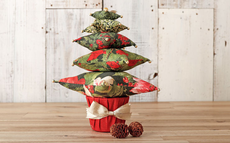 メタリックコットンで作る星のクリスマスツリーキット M便 1 2 の通販 Swany Online Shop リネンや生地の通販 鎌倉スワニー