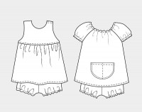 ��ʪ�緿���No.7100��No7101 (��No.1704��No1709)�ۥ٥ӡ����åȥ��åס�2�ǥ�����(85������)��[M�� 1/2]