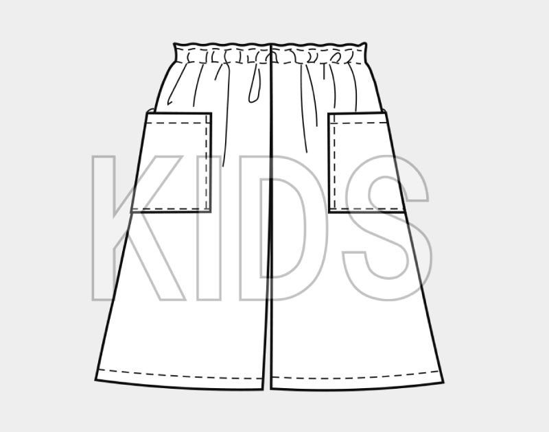 ��ʪ�緿���No.1412����No.1262�ۥ��å��������ɥݥ��å��դ��磻�ɥѥ��(90��100��110)��[M�� 1/3]