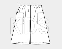 ��ʪ�緿���No.1412����No.1262�ۥ��å��������ɥݥ��å��դ��磻�ɥѥ��(90��100��110)��[M�� 1/3]