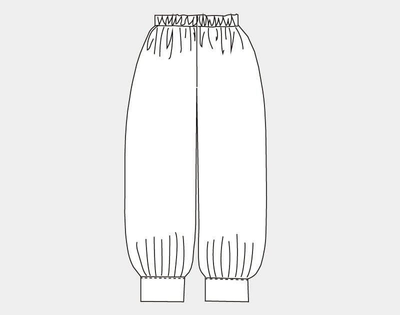 ��ʪ�緿���No.446�ۿ����դ��ܥ�塼�ॿ�å��Υѥ��(SML��2L)��[M�� 1/3]