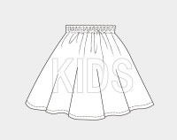 ��ʪ�緿���No.1307�ۡʥ��å��˻Ҥɤ�Ⱦ�ߥ�������(90��100��110)��[M�� 1/3]