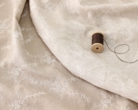 アンティークフランス刺繍のリネンマット46×32cm ge-928の通販
