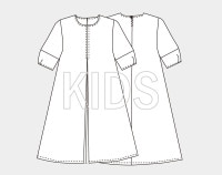 ��ʪ�緿���No.1067�ۡʥ��å����濴�ץ꡼�ĤλҶ��Х롼�󥹥꡼�֥��ԡ���(90��100��110)��[M�� 1/3]