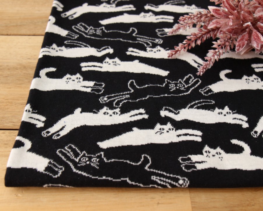 猫物語　リバーシブルコート　ふりふ 2月22日【猫の日】企画「Cat's tea party!」 ！ 和のスタイルを