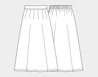 ��ʪ�緿���No.348�����奿�å��Υ������Ȥ��ä��ꥹ������(SML��2L)��[M�� 1/3]