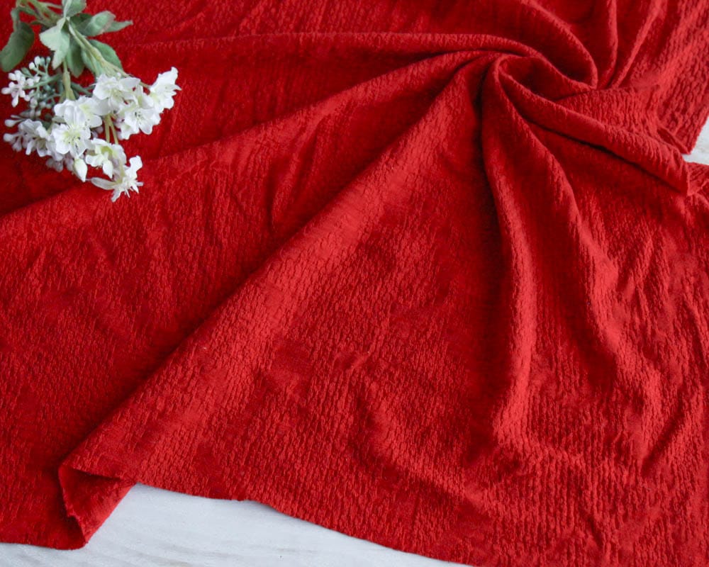 シーズンカラーのジャガード編み・ウール混ニット Laurence [M便