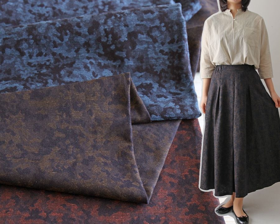 5mカット】＜播州織＞播州織のコットンジャガード Jane [M便NG