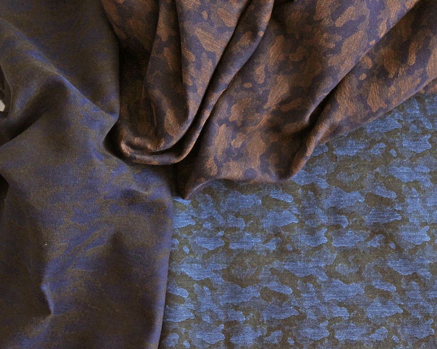 手織りコットン生地１６ コットン100% 20番手ムラ糸平織り生地 2305［50cm単位］ : APPLE HOUSE