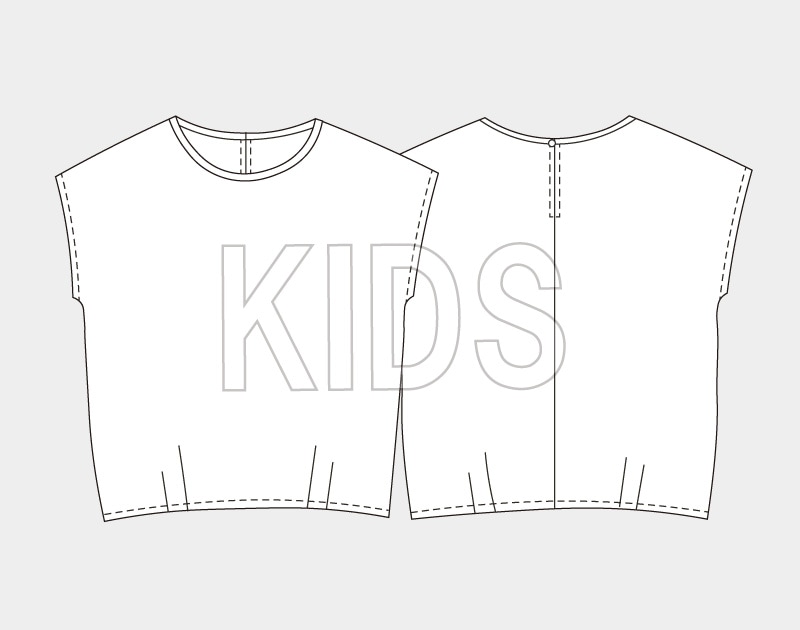 �ڥ����ȥ�åȡۼ�ʪ�緿���No.1126�ۡʥ��å��˿����å��Υե������꡼�֥֥饦��(90��100��110)��[M�� 1/3]