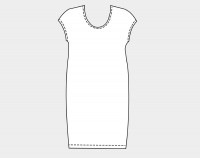 �ڥ����ȥ�åȡۼ�ʪ�緿���No.9223��(�˥å���)�ե���µ��U�ͥå�����˥å�(SML��2L) �����饯��[M�� 1/3]