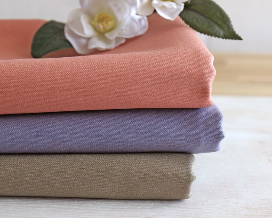 PD]＜岡山県産＞防水加工のハーフリネンキャンバス Alette [M便 1/2]の