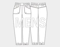 ʪ緿No.2404ۡ󥺡ĤΤ볰ݥåȥѥ(SMLMW/LW/XL)[M 1/2]