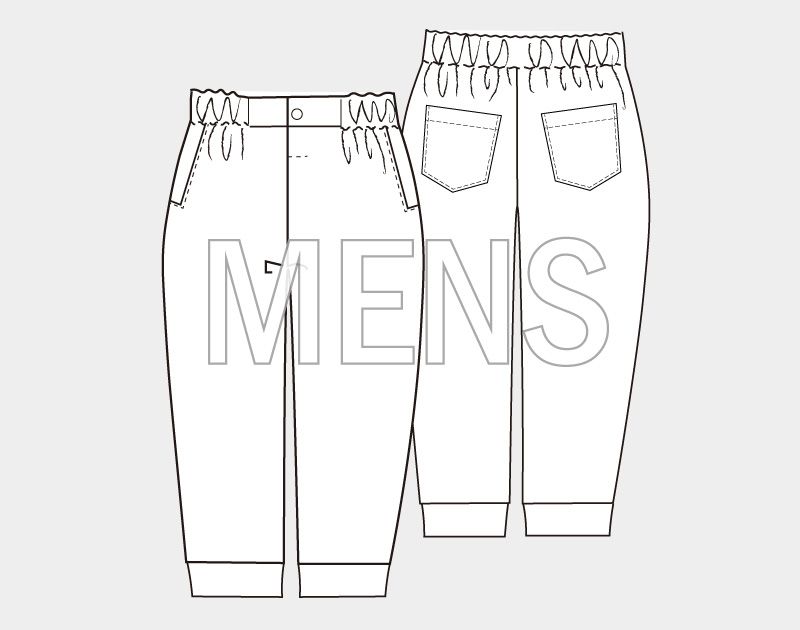 ��ʪ�緿���No.2406�ۡ��󥺡����֤�ϻʬ��ѥ��(SML��MW/LW/XL)��[M�� 1/2]