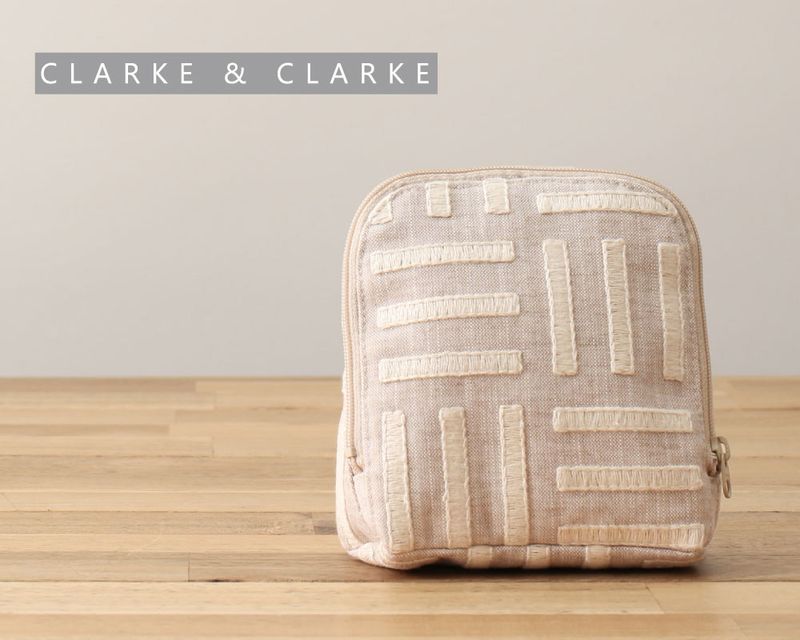 ����CLARKE & CLARKE��PARALLEL /Linen ���饦��ɥե����ʡ��ݡ���(S)���åȡ� [M�� 1/3]
